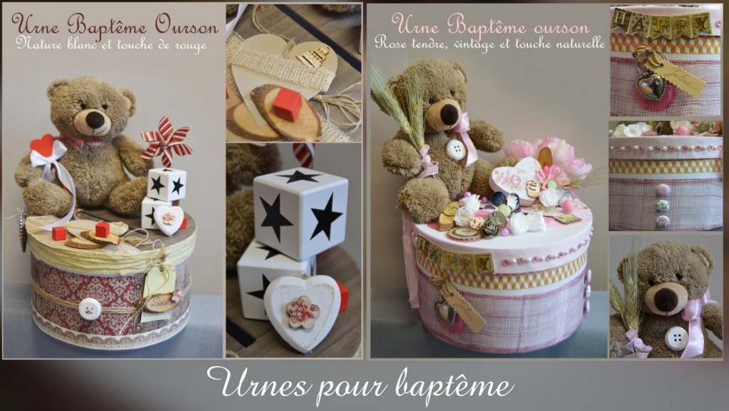 Urne Bapteme Ourson
