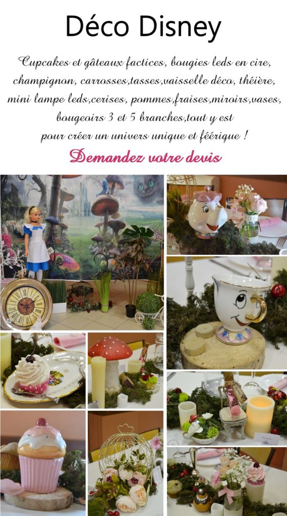 Décoration de table DISNEY Décoration de table DISNEY