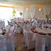 Mariage rose tendre et gris