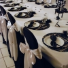 Mariage noir et blanc