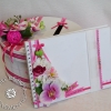 Livre d'or blanc fuchsia