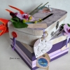 Urne valise parme voyage