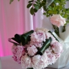 Bouquet de mariée en pivoines