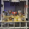 Candy bar en noir et or