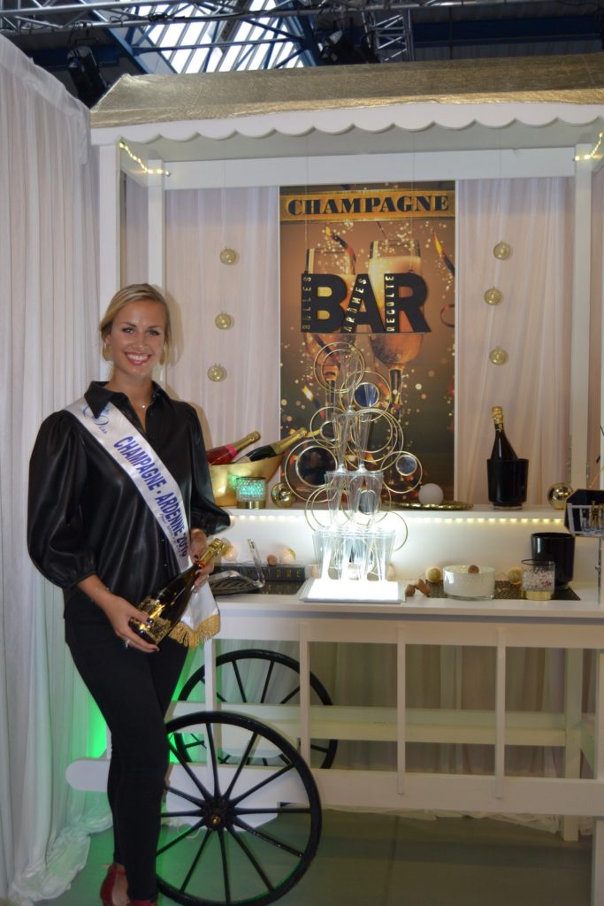Bar à Champagne validé par Miss Champagne Ardenne
